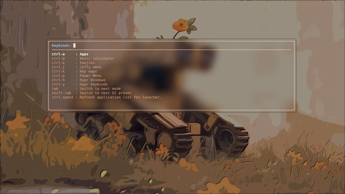 ss-arch application launcher