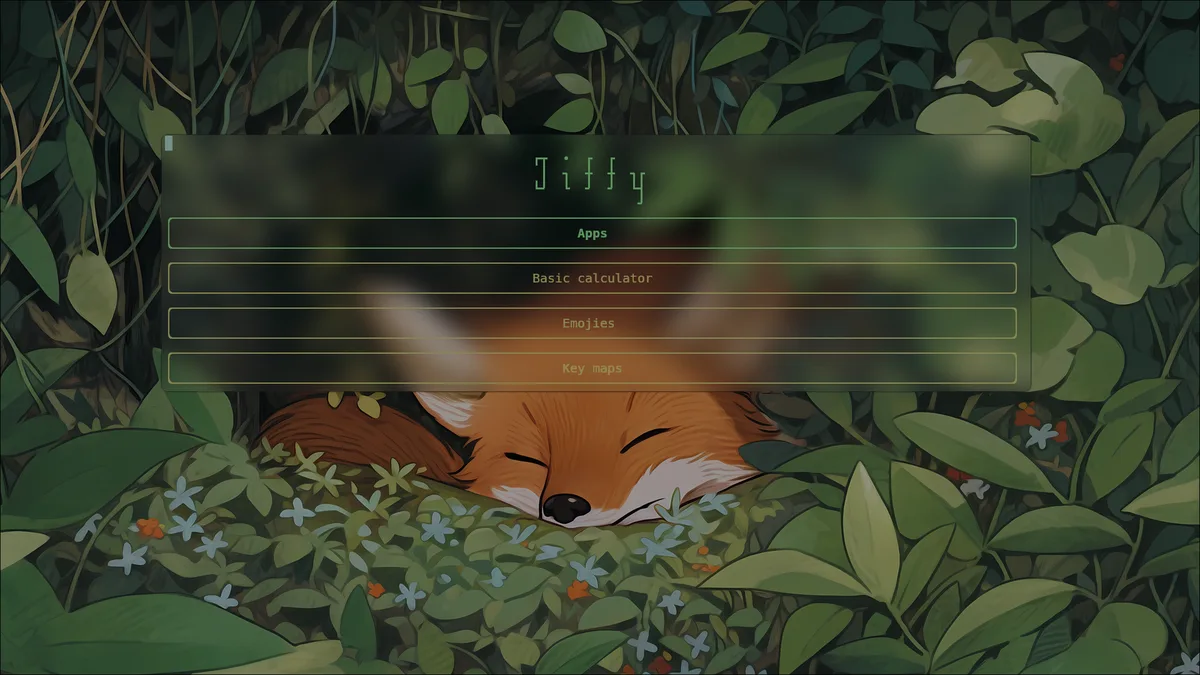 ss-arch application menu